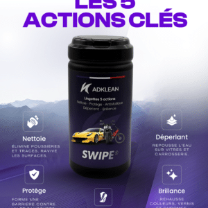 Swipe – Lingettes nettoyantes 5-en-1 ADKLEAN